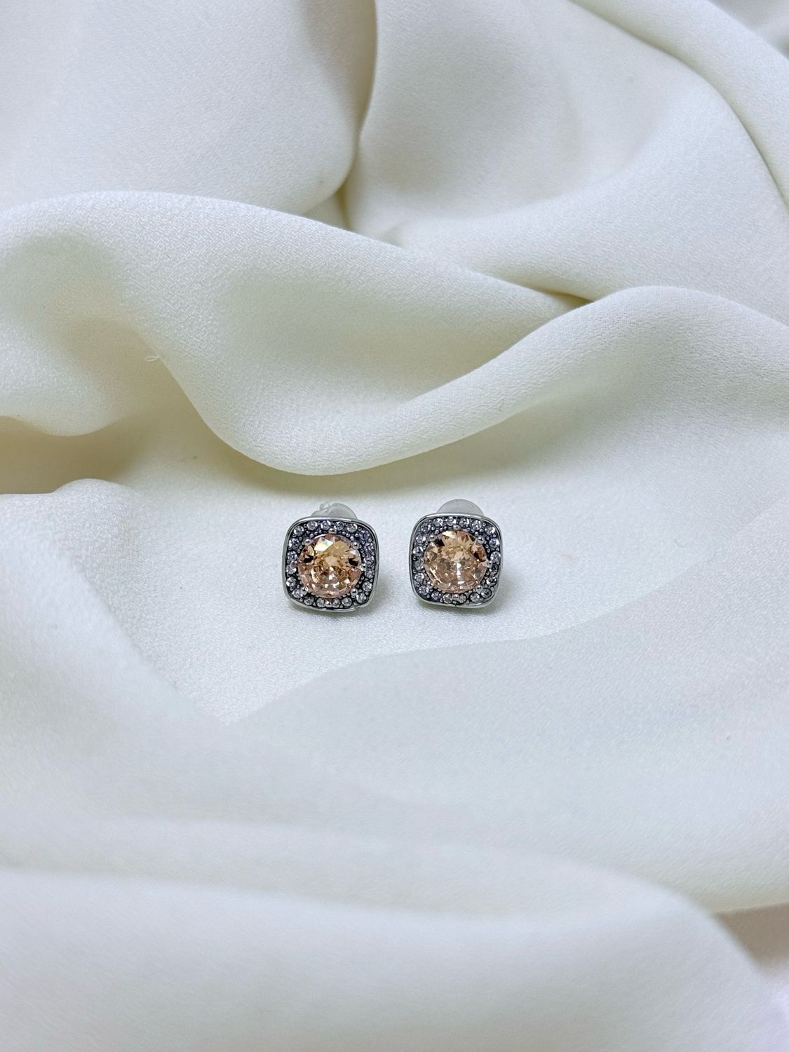 Orecchini mochi champagne