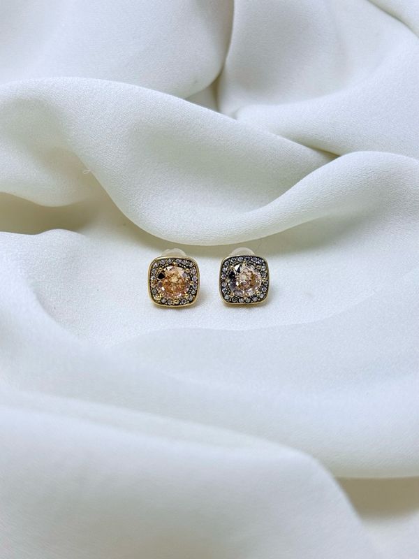 Orecchini mochi champagne gold