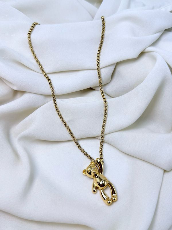 Collana char big teddy gold