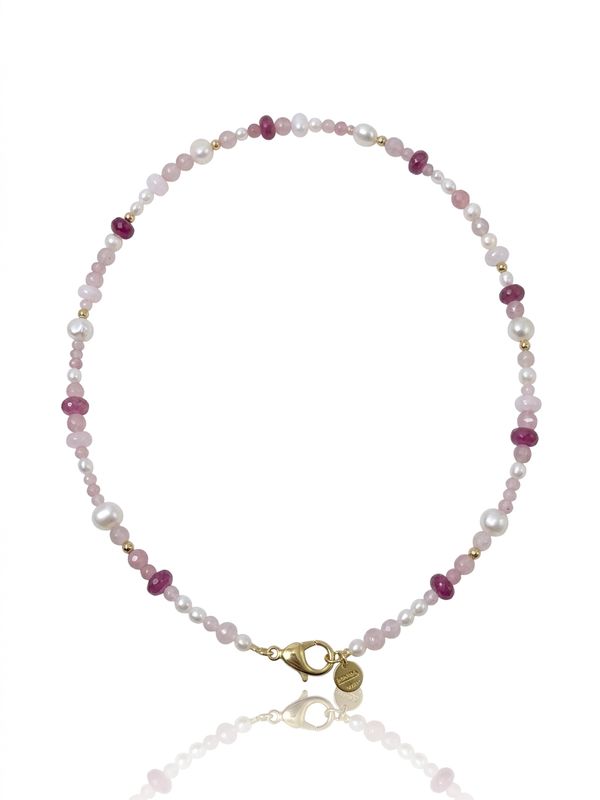 Girocollo incanto rosa