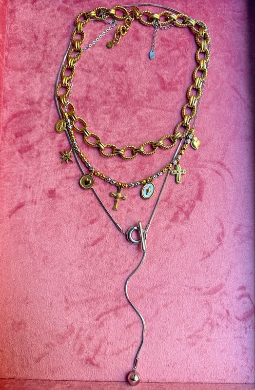 Combo bicolor charms