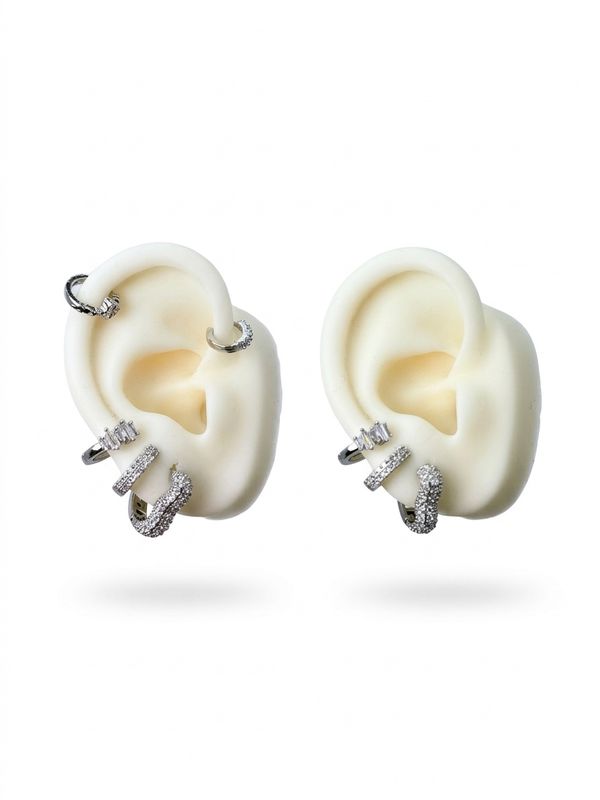 Combo Caterina silver (8pz)