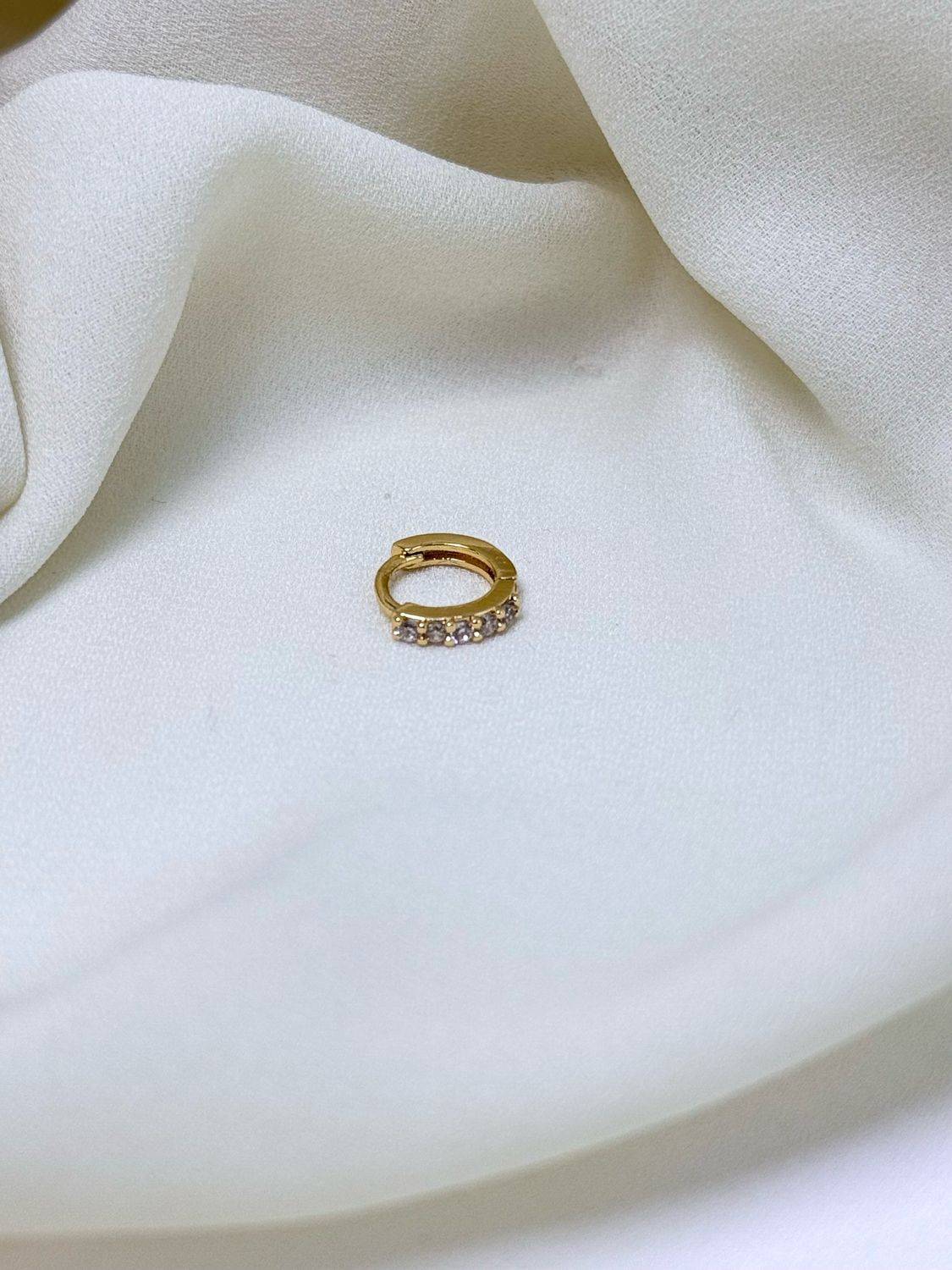 Hoop micro basic gold