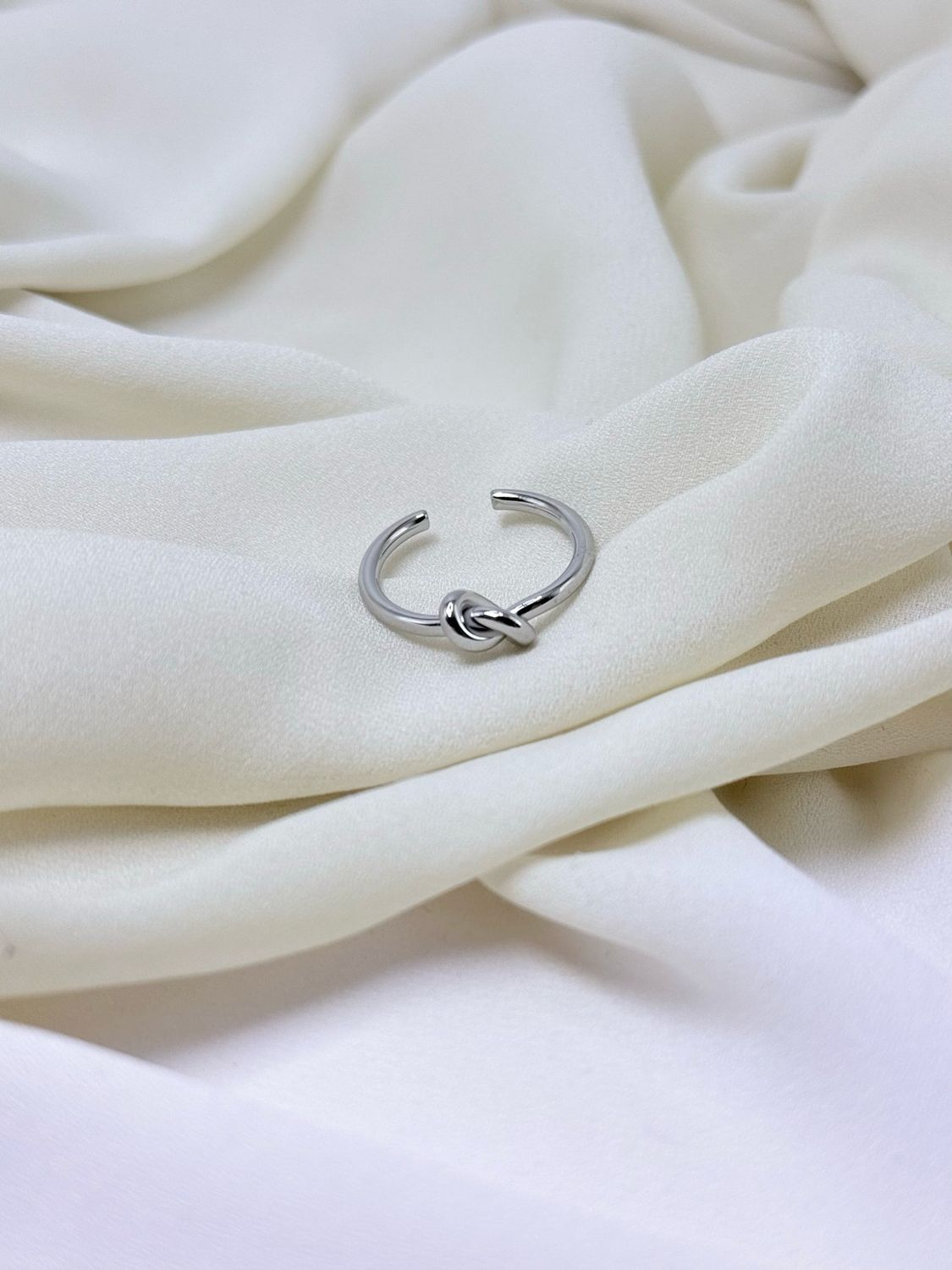 Anello nodino silver