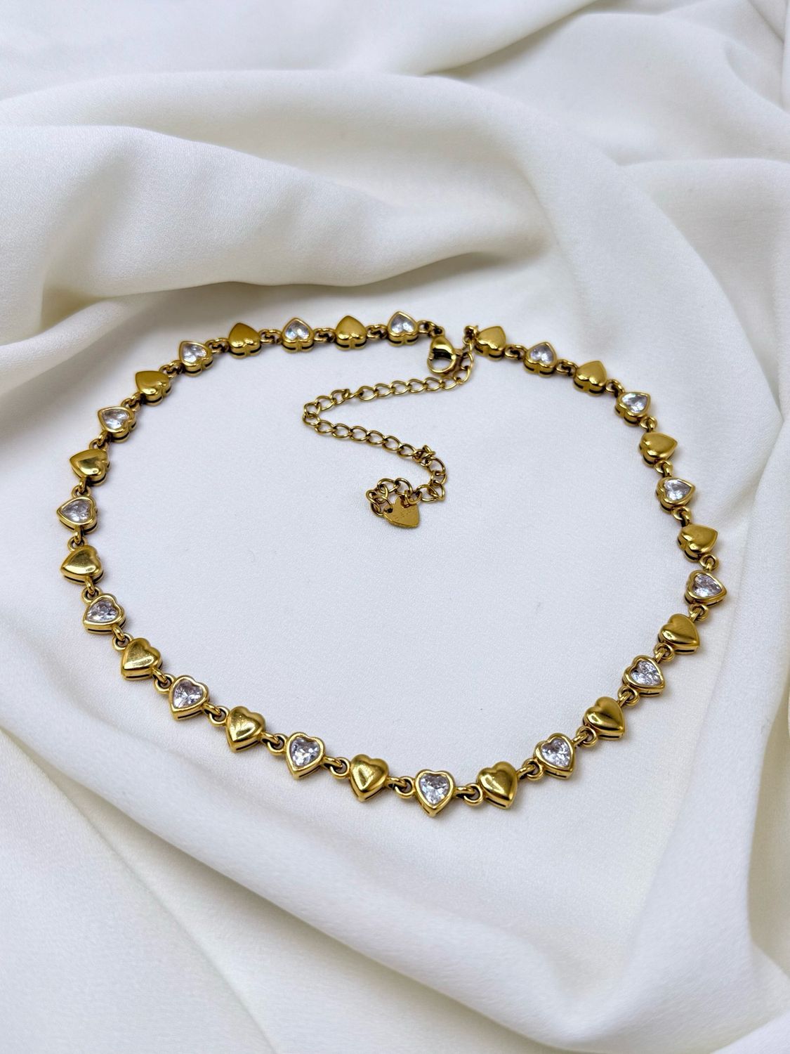 Girocollo mille cuori gold