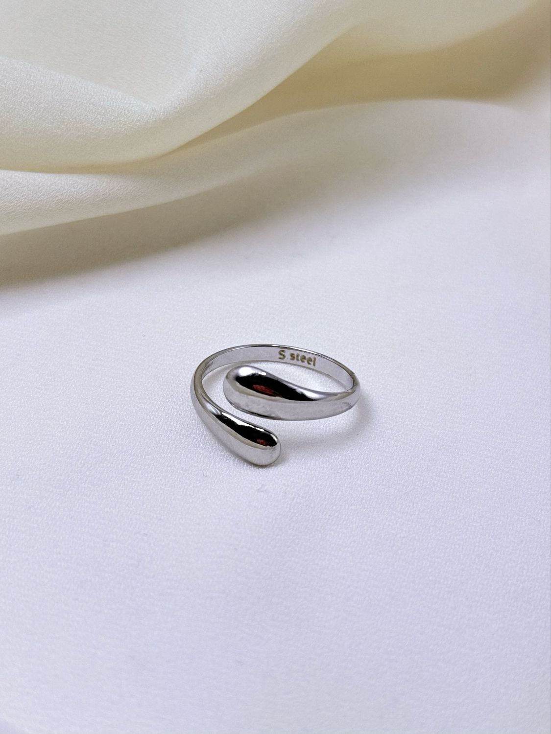 Anello aletta silver