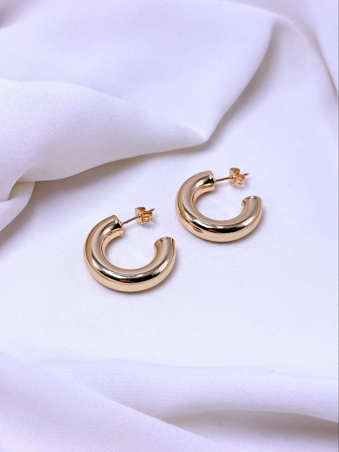 Orecchini basic small gold