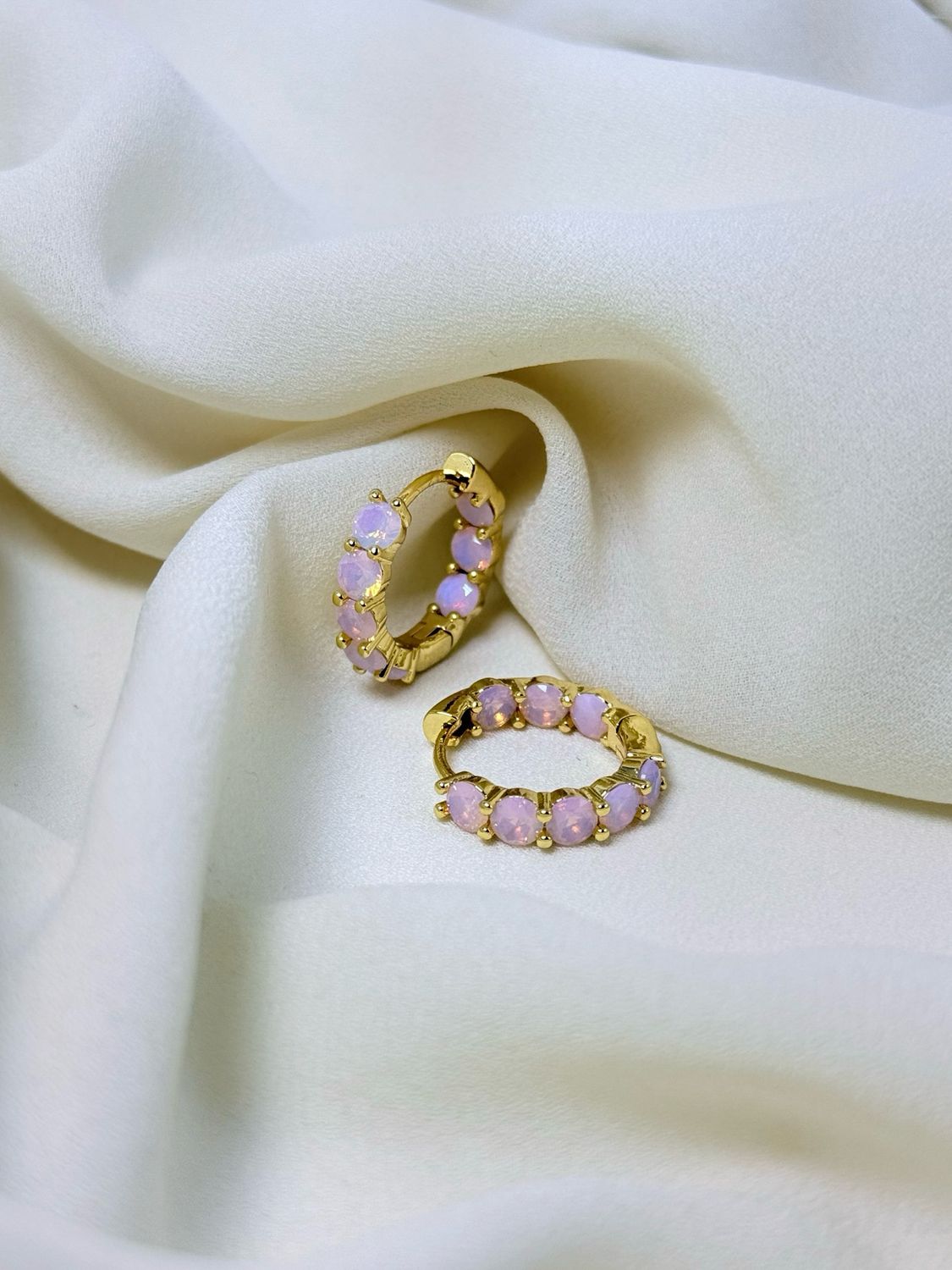 Hoop bubble boreale gold