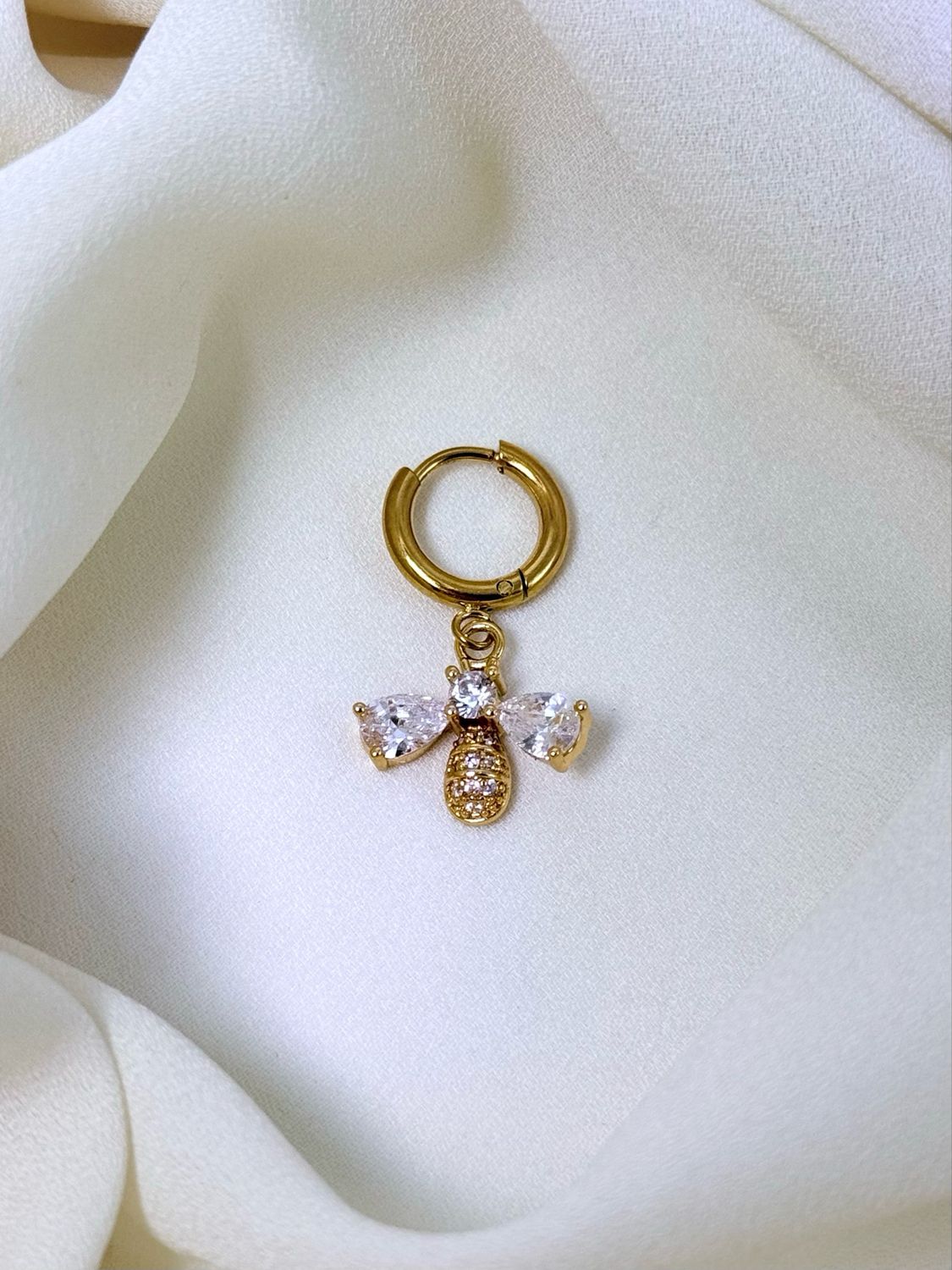 Hoop apina white gold