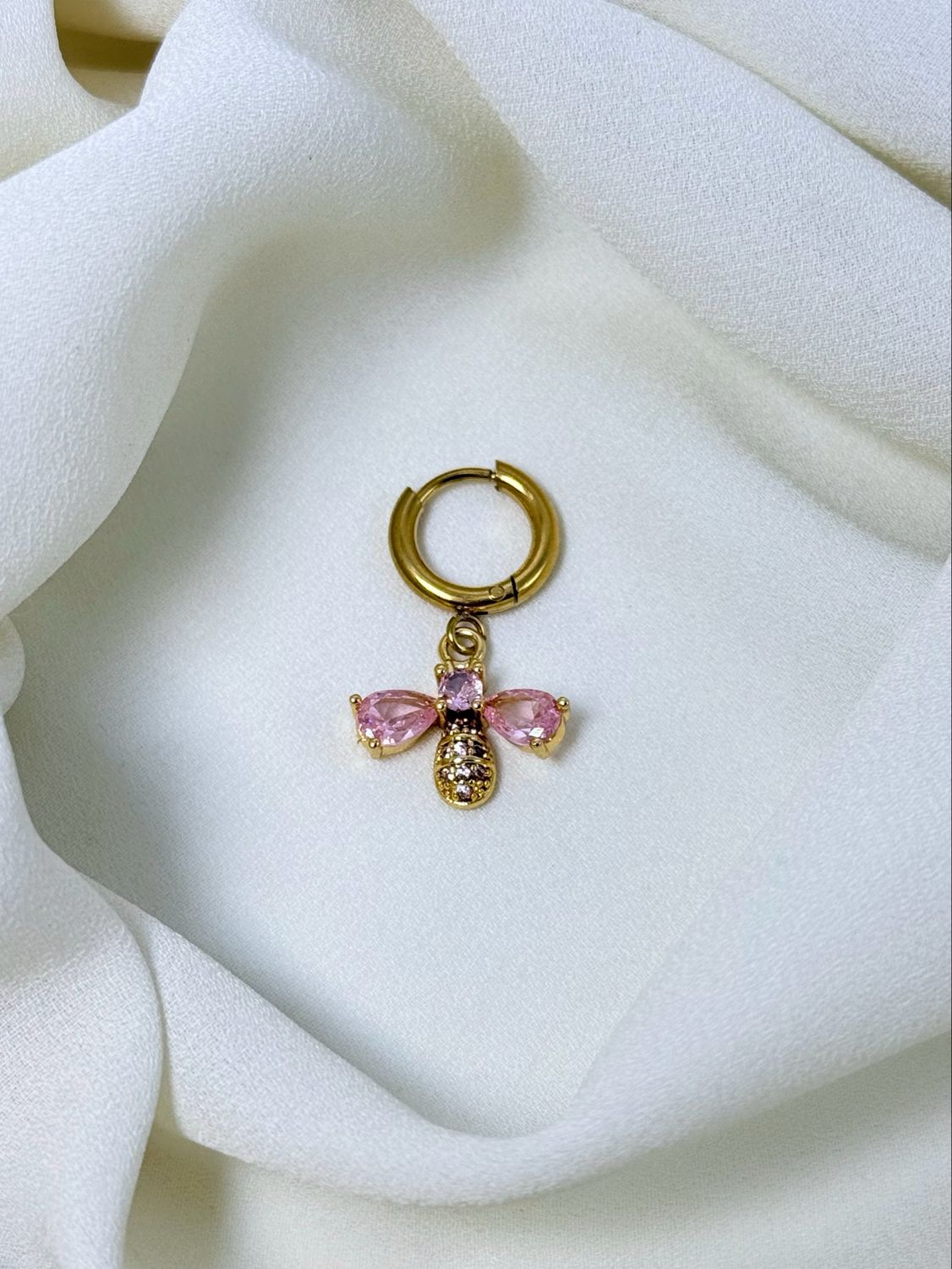 Hoop apina rosa gold