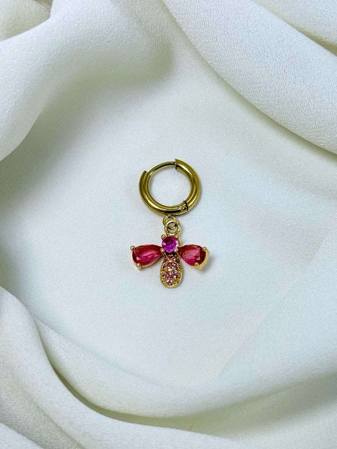 Hoop apina fucsia gold