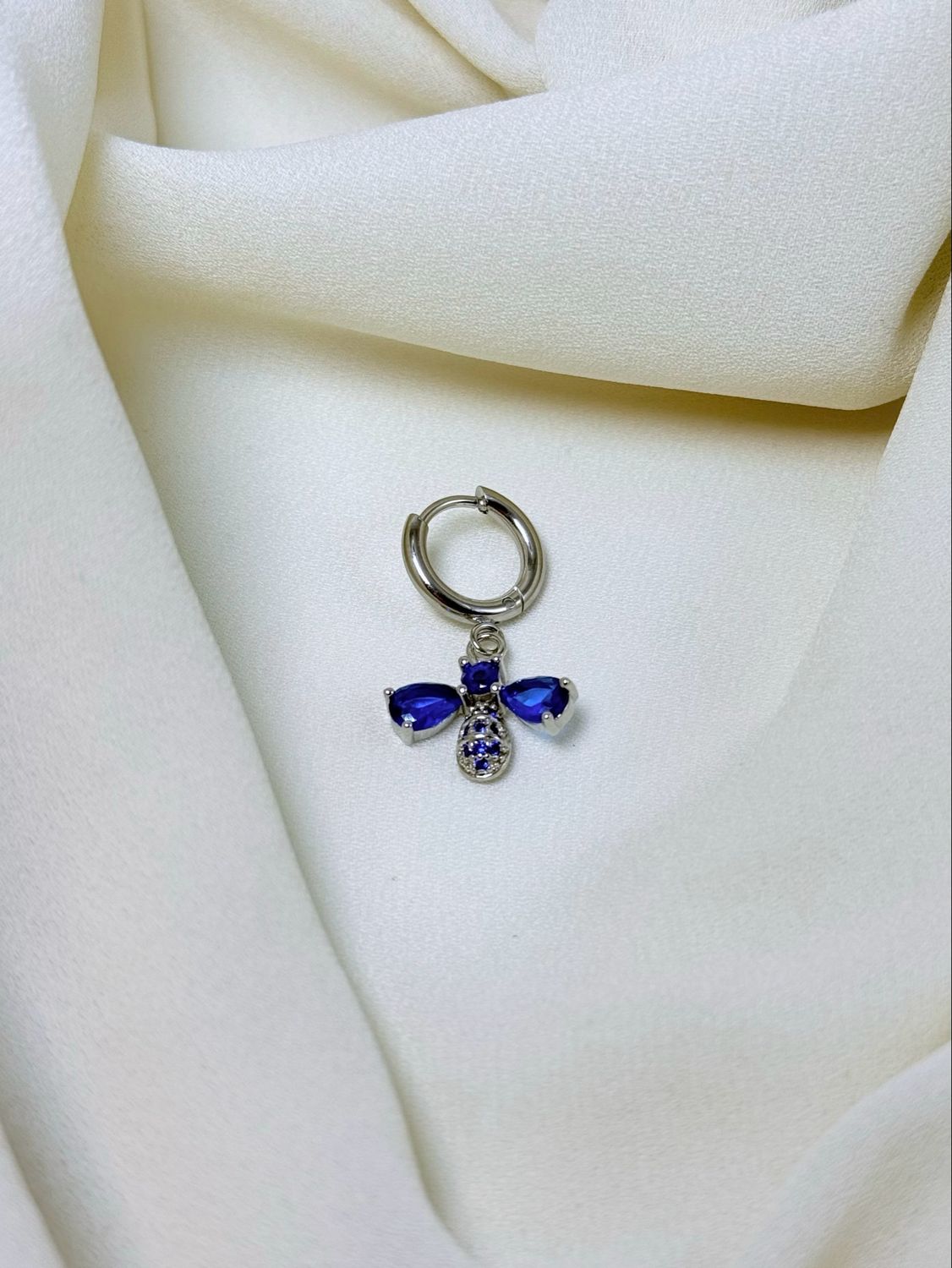 Hoop apina blu sliver