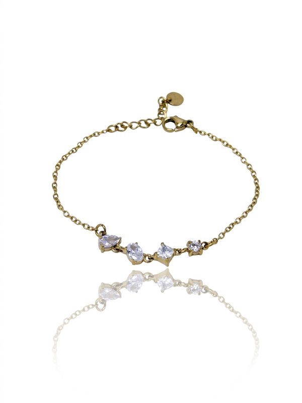 Bracciale mosaico white gold