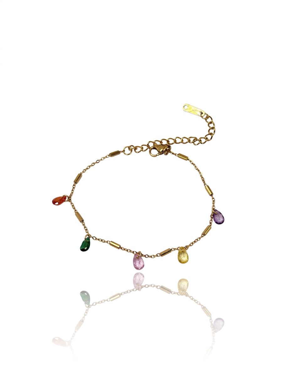 Bracciale rugiada multicolor