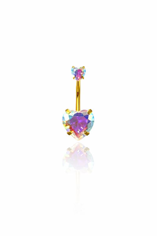 Piercing ombelico boreale gold