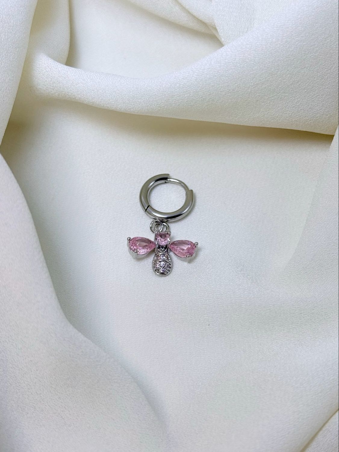 Hoop apina rosa silver