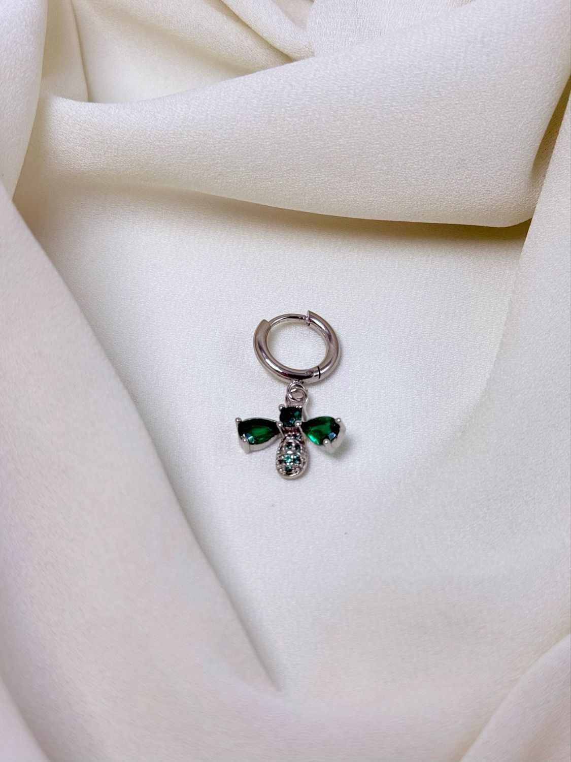 Hoop apina verde silver