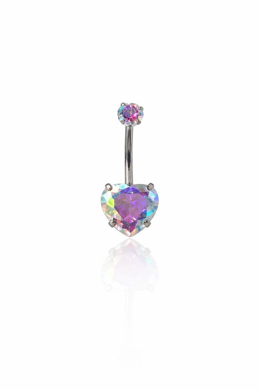 Piercing ombelico boreale silver