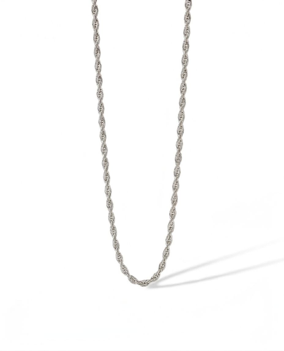 Collana torchon slim silver