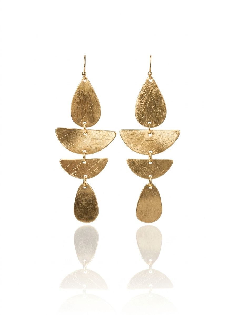 Orecchini new moon Gold