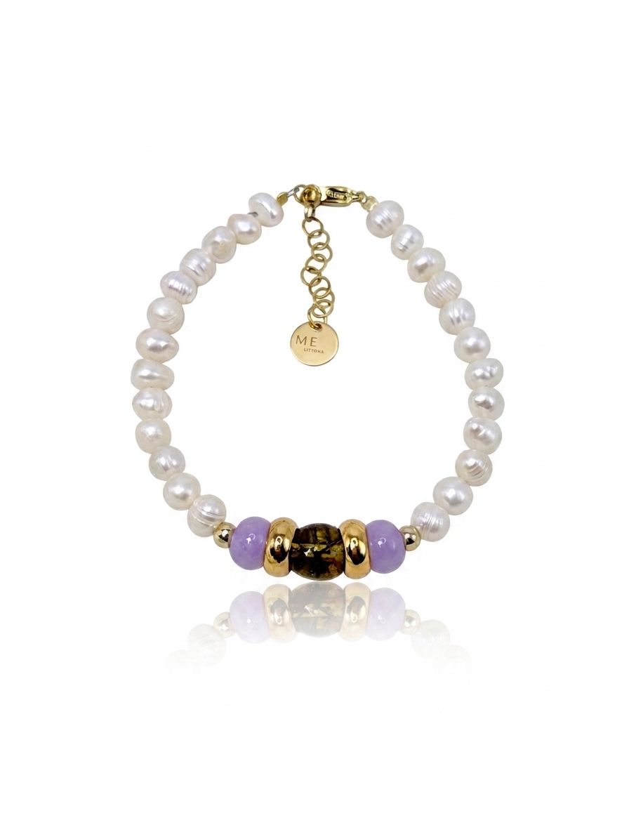 Bracciale / cavigliera glicine