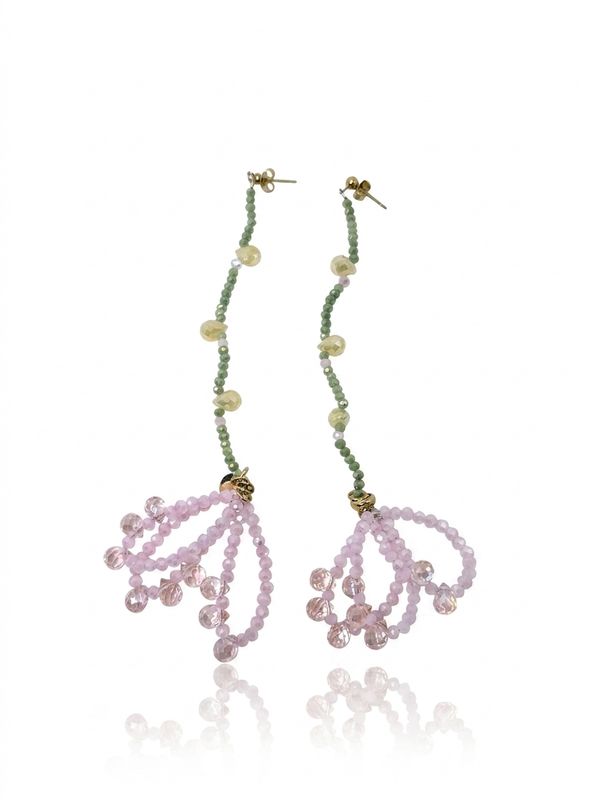 Orecchini pink bloom