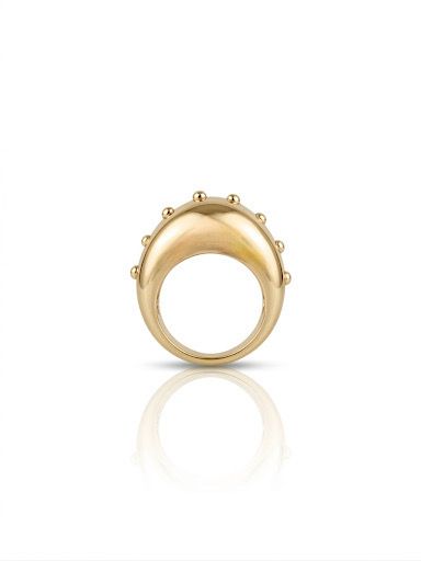 Anello cupola spike Gold