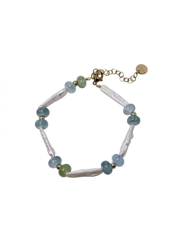 Bracciale / cavigliera green aura