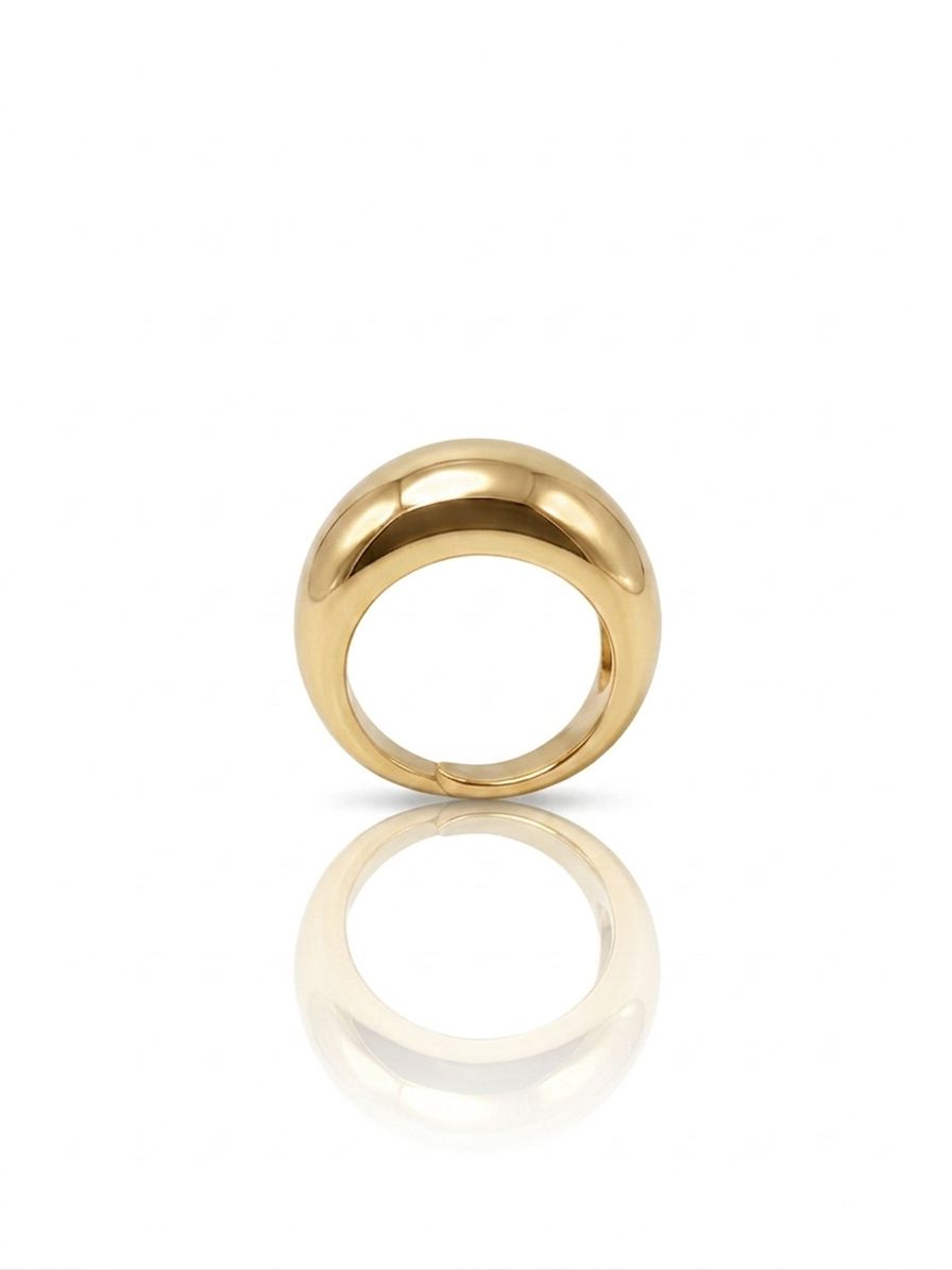 Anello fascia bold Gold