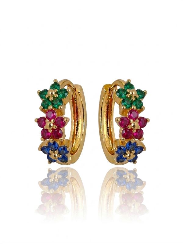 Hoops fiorellini multicolor Gold
