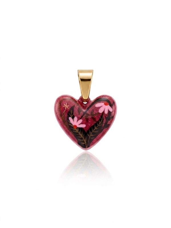 Charm fior di cuore