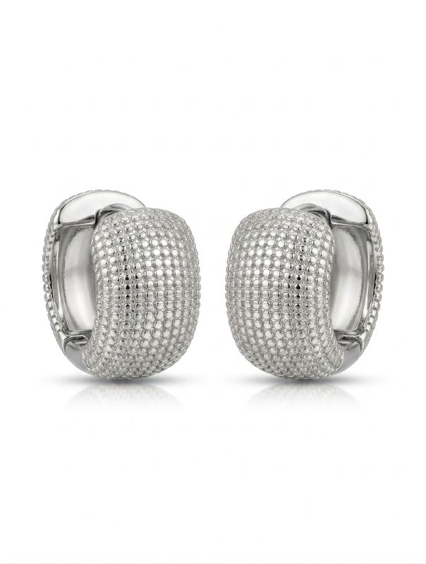 Orecchini snake silver