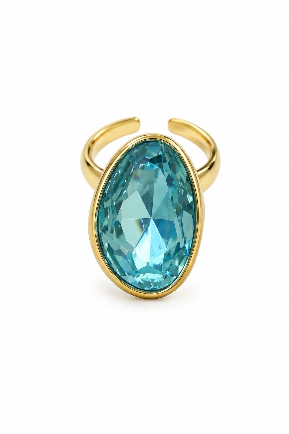 Anello Zara celeste