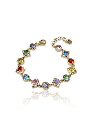 Bracciale prisma multicolor