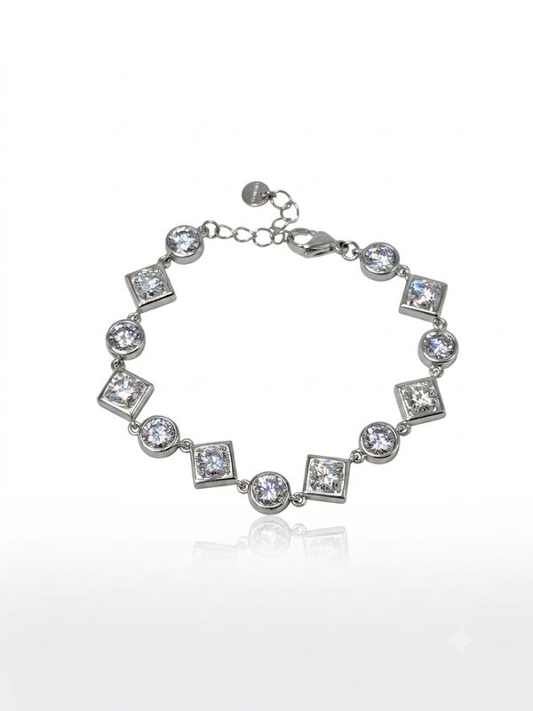 Bracciale prisma silver