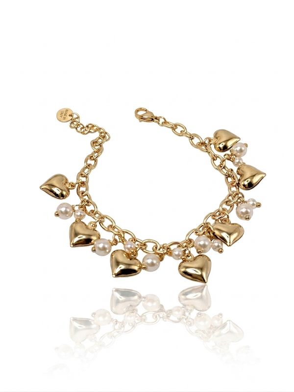 Bracciale charms white love