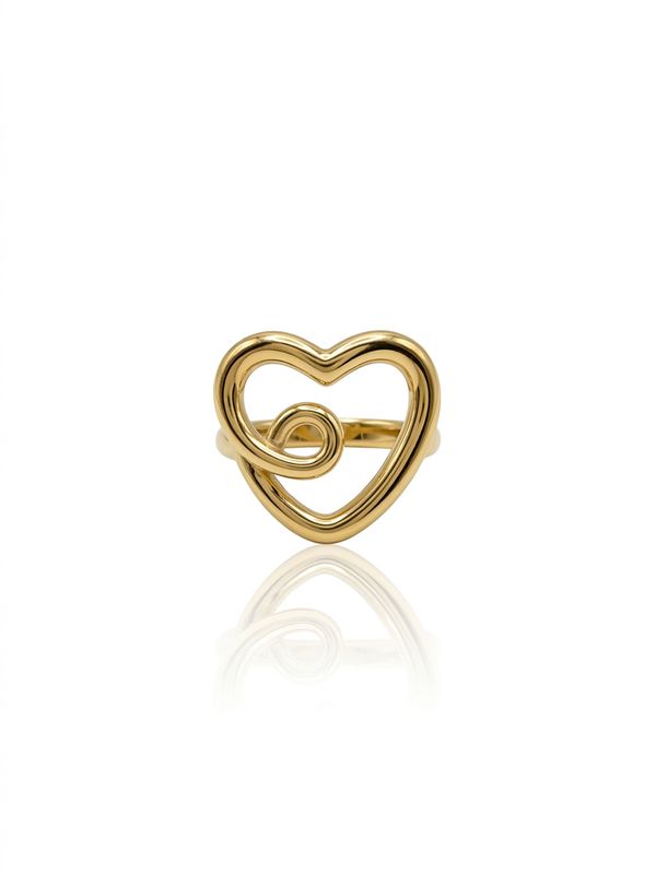 Anello intrecci Gold