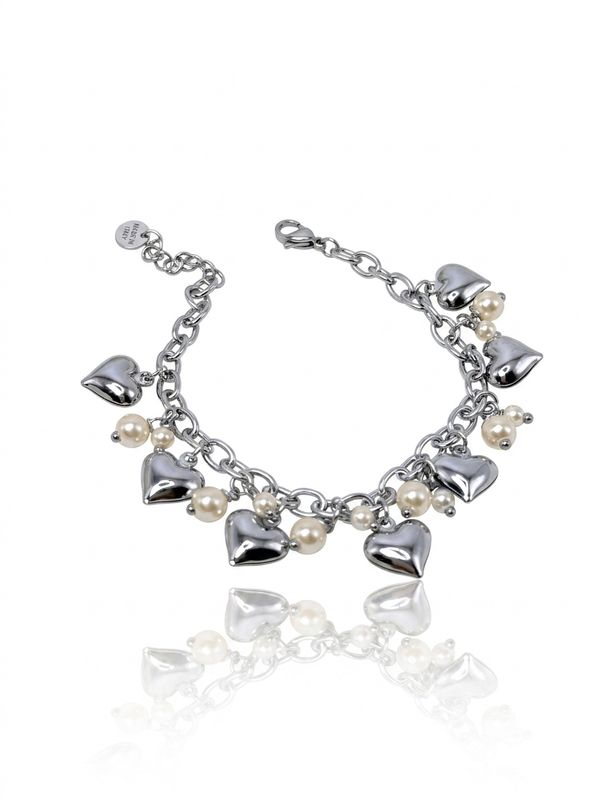 Bracciale charms white love