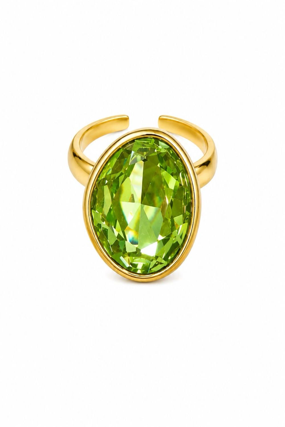 Anello Zara verde