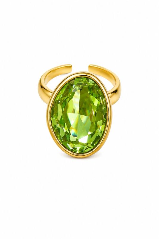Anello Zara verde
