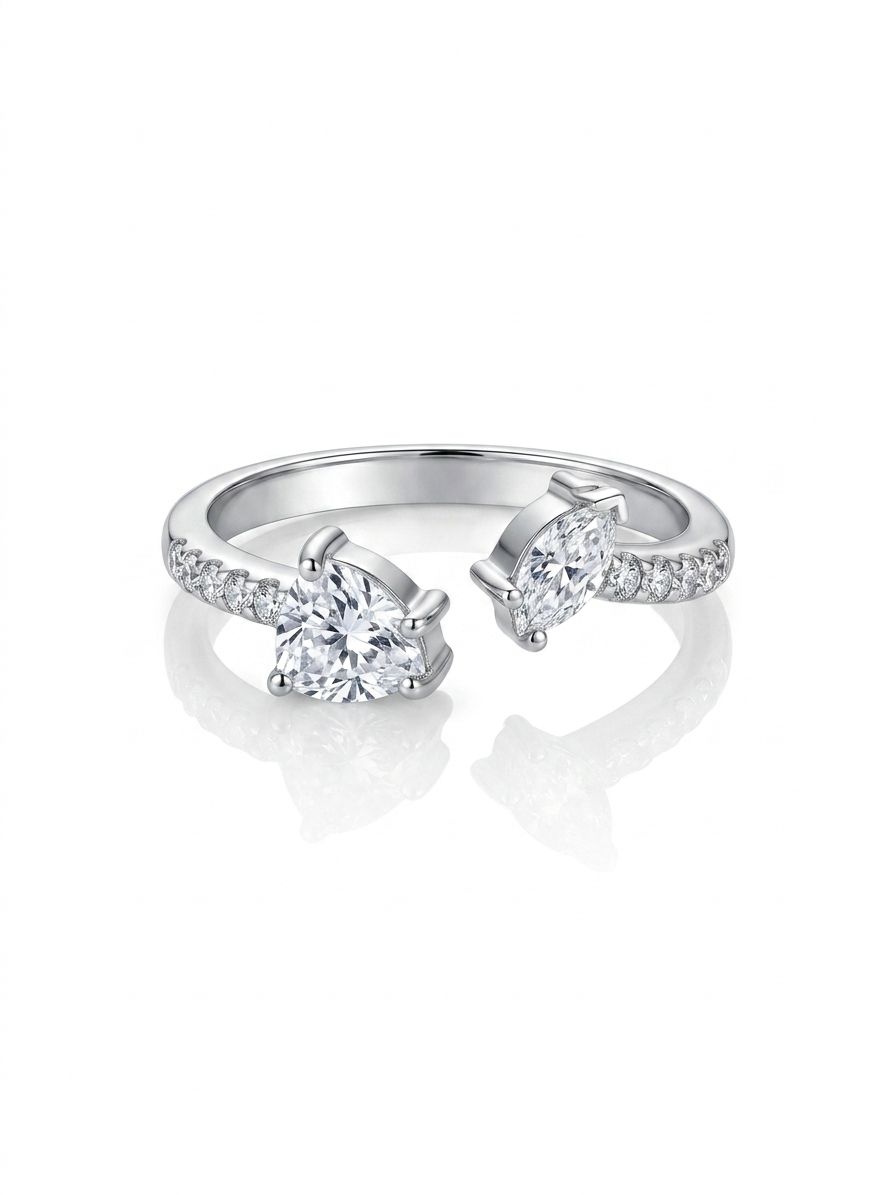 Anello you&amp;me silver
