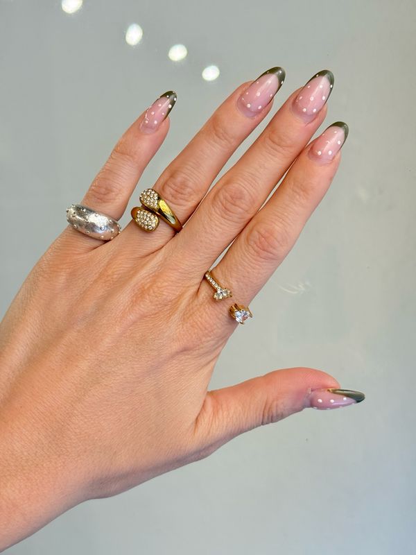 Anello you&me gold