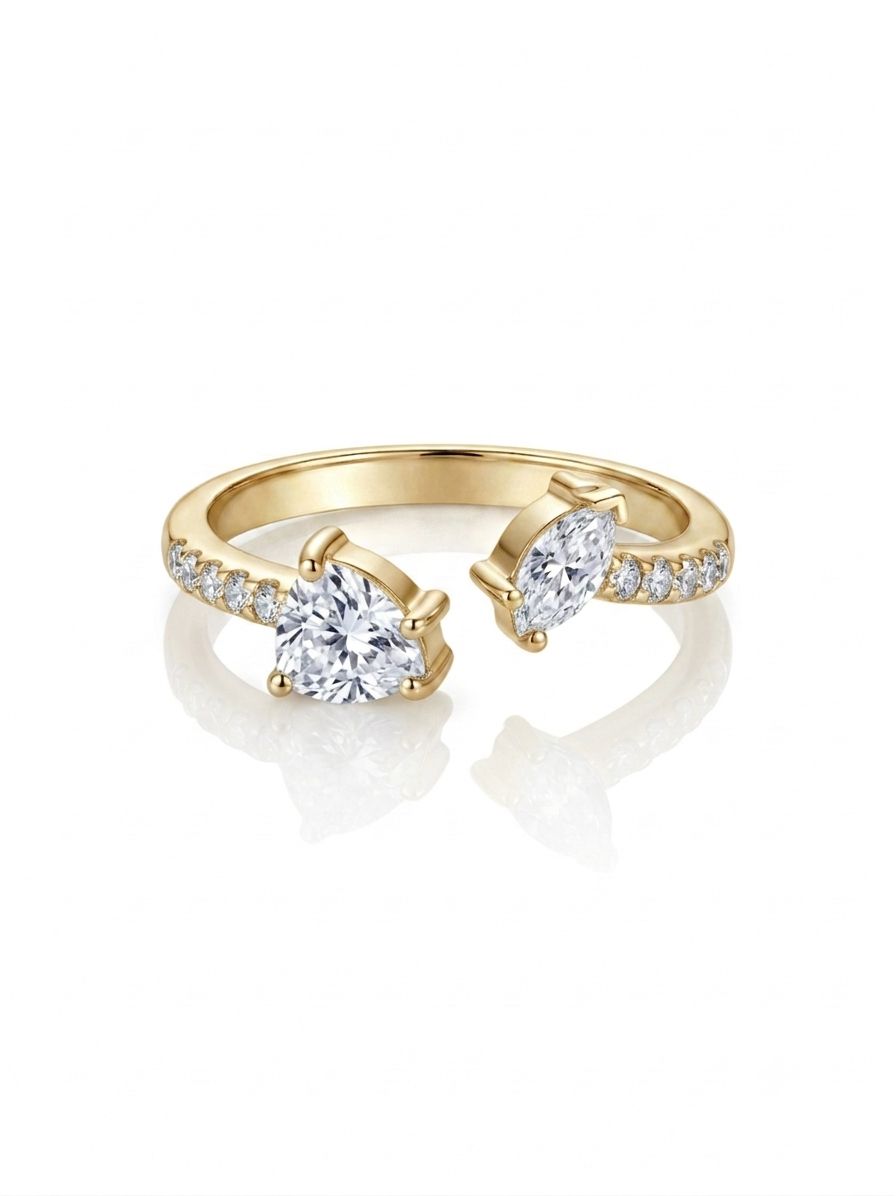 Anello you&amp;me gold