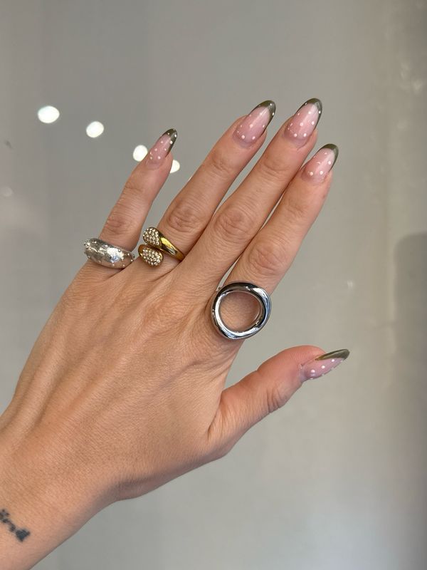 Anello mini obo silver