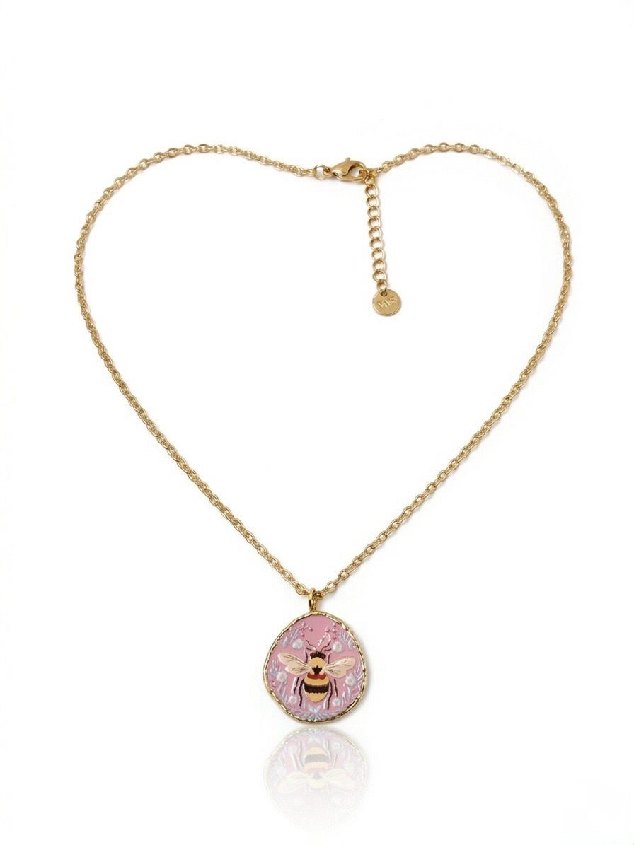 Collana Ape rosa