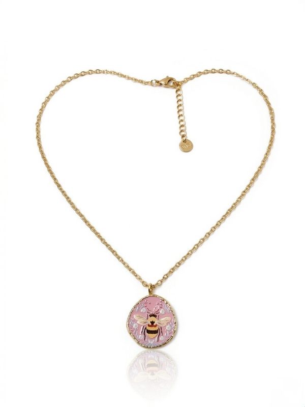 Collana Ape rosa