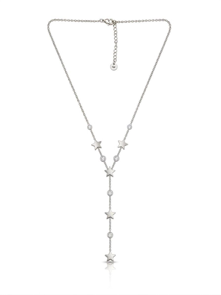 Collana Y stara silver