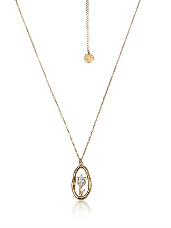 Collana charm tullipà gold