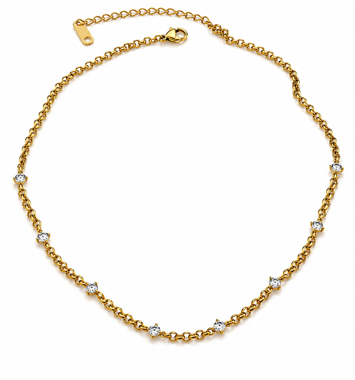 Collana girocollo luce