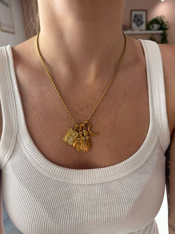Collana charms Soluna Gold